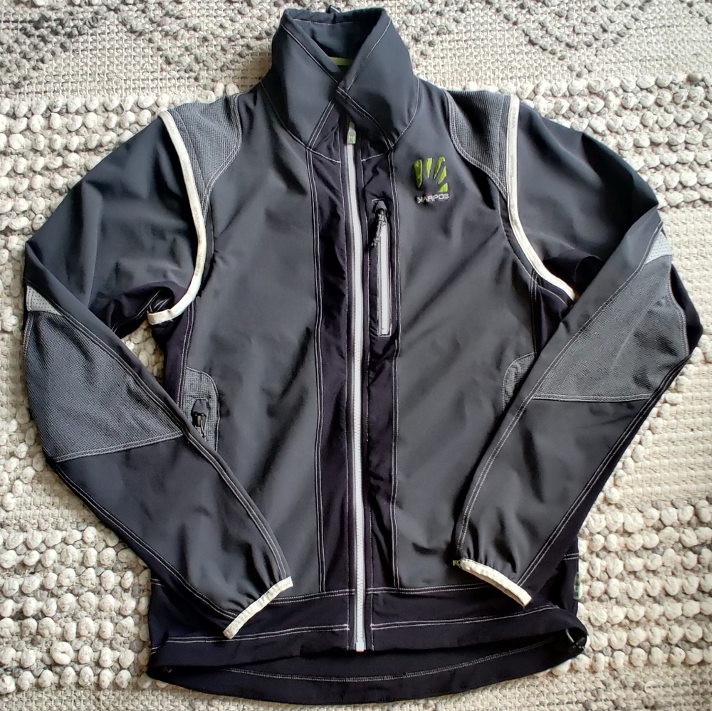 Karpos Men's Convertible Jacket Gray Size Small